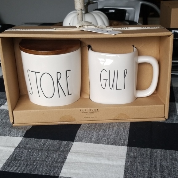 rae dunn Other - Rae dunn canister and mug set